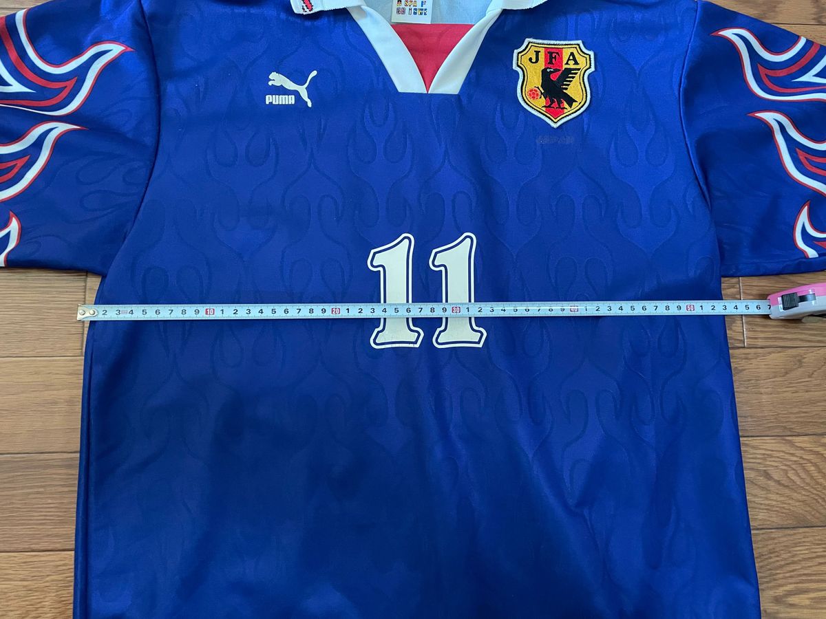 日本代表 ユニフォーム 1996-1997 11 カズ 三浦知良 プーマ 日本代表 ユニフォーム 1996-1997 11 カズ 三浦知良 プーマ