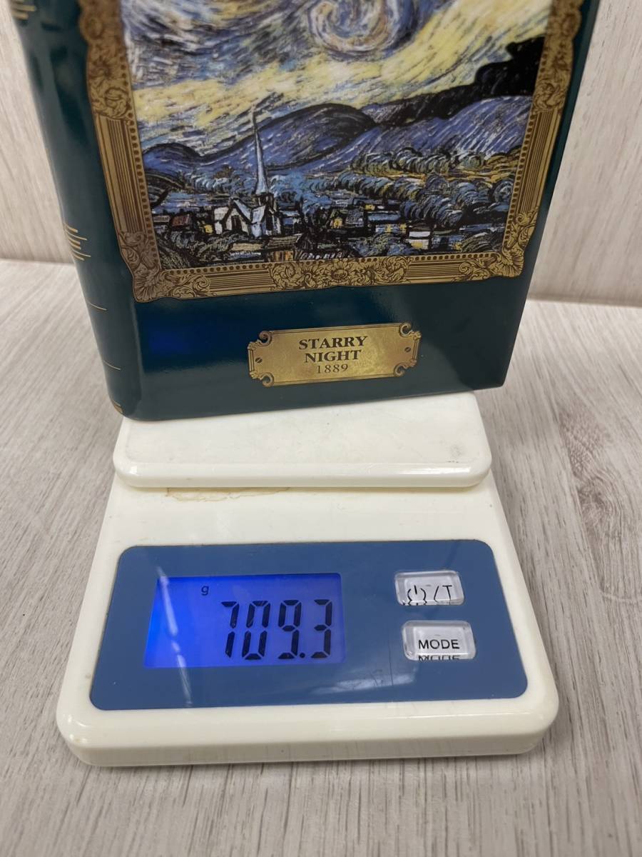 未開封 ハーフCAMUS SPECIAL RESERVE STARRY NIGHT カミュ スペシャルリザーブ ゴッホ 星月夜 ブック型 ブランデー 箱入 古酒_画像6