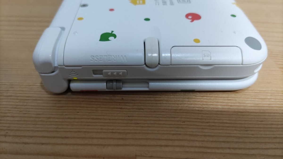 ニンテンドー 3DS LL 本体 とびだせどうぶつの森 仕様 SPR-001(JPN) 通電確認済 任天堂 Nintendo_画像6