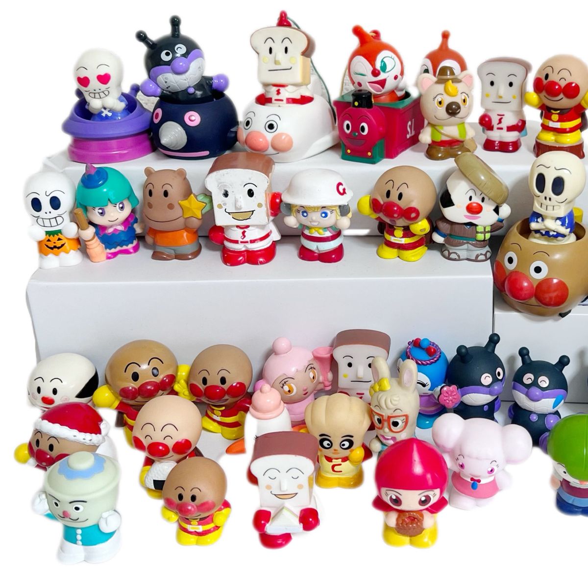 アンパンマン　レトロ　指人形　ソフビ　まとめ売り アンパンマン レトロ 指人形 ソフビ まとめ売り - メルカリ