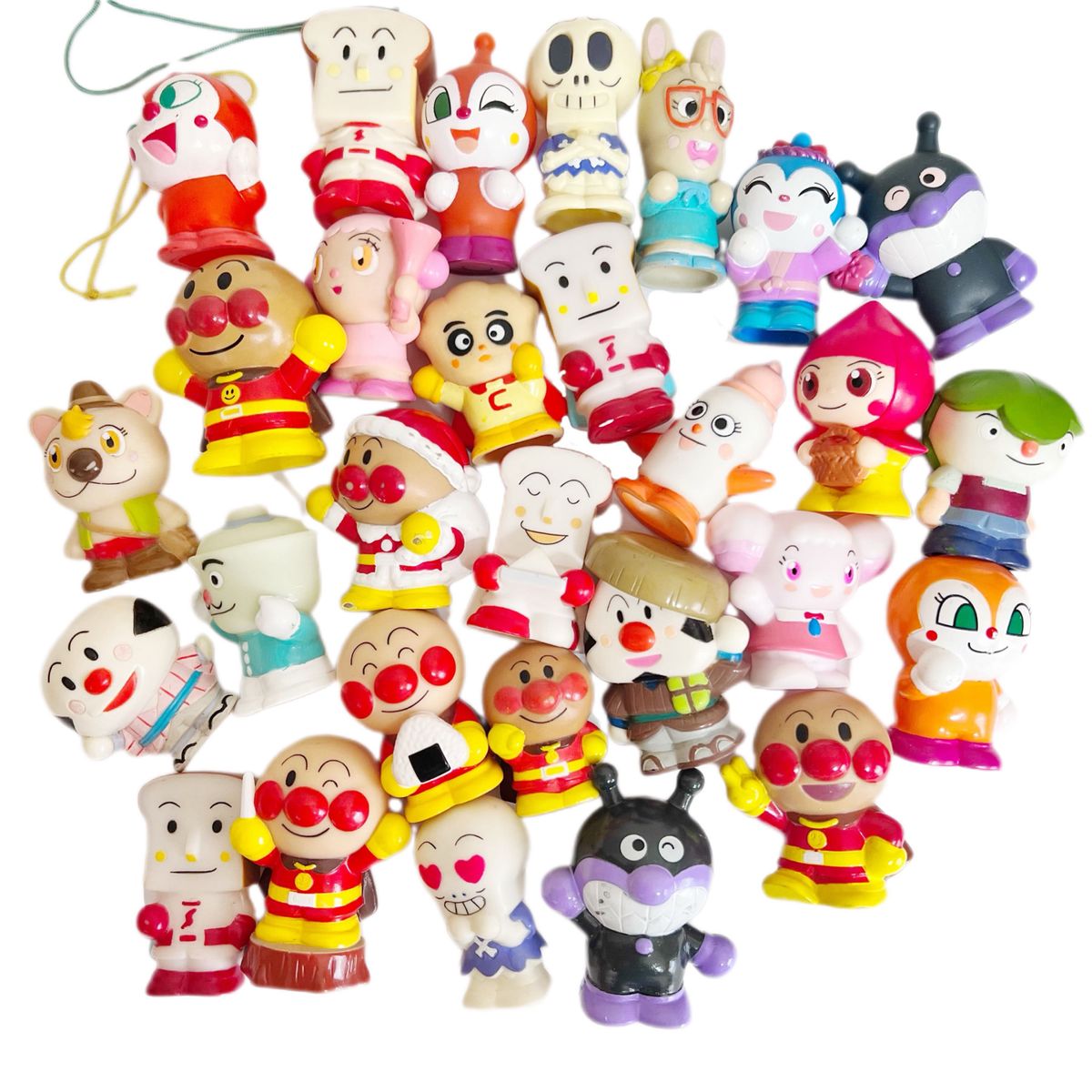 アンパンマン 指人形 ソフビ アンパンマン乗り物 レア 昭和