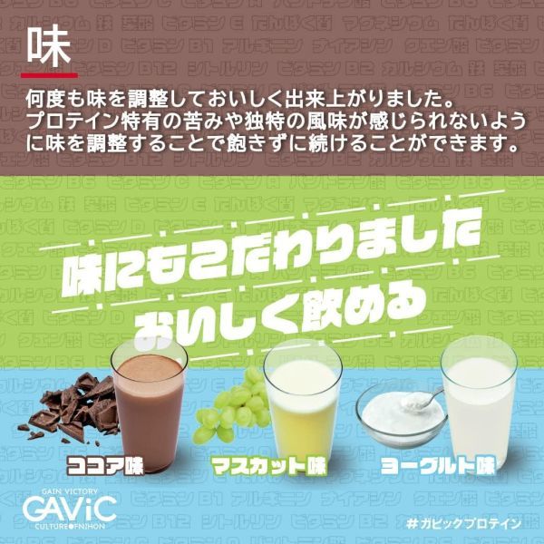 (ga Bick )GAViC Junior соевый протеин 600g йогурт 