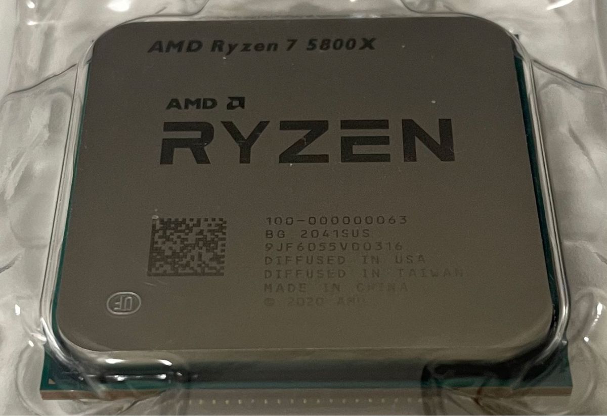 人気の販促アイテム AMD Ryzen 7 5800X バルク - PCパーツ