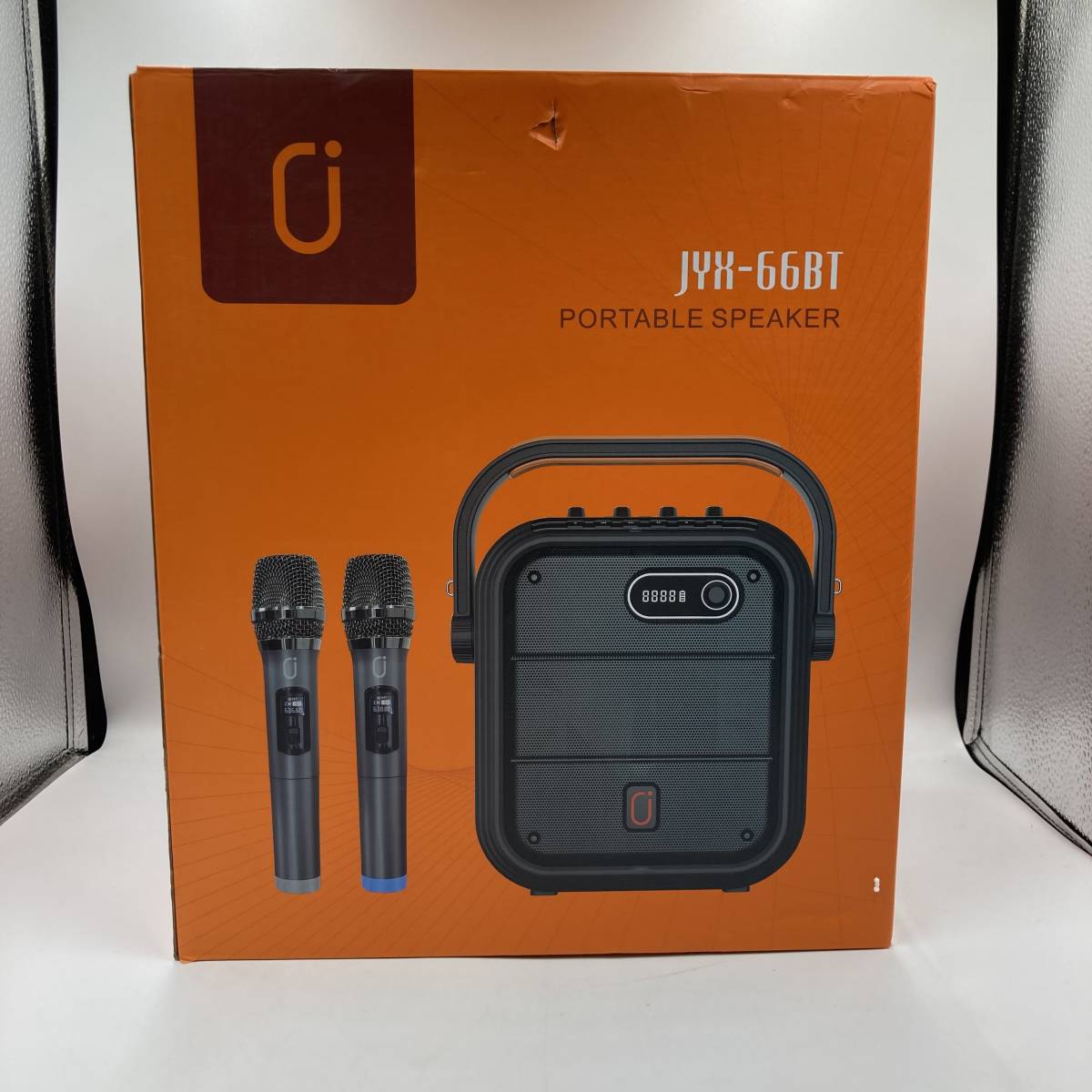 通電確認済】JYX-66BT カラオケセット ワイヤレスマイク2本 通電確認済】JYX-66BT カラオケセット ワイヤレスマイク2本