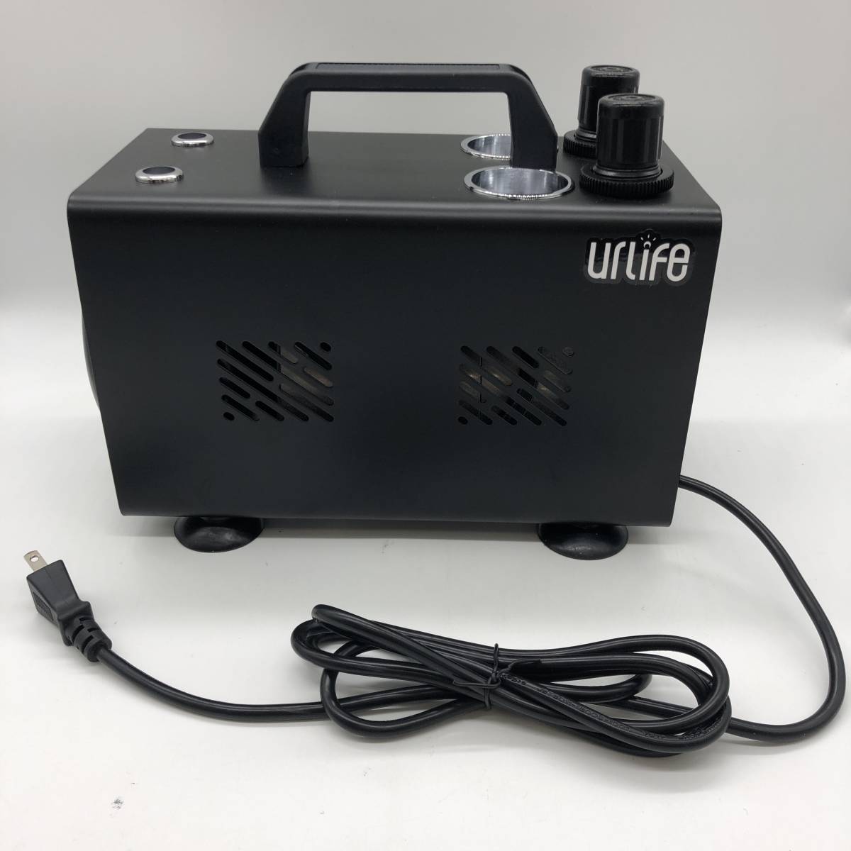 【説明書欠品】urlife HPCube 2色 エアブラシ コンプレッサー 2本 エアブラシセット/Y12696-F3_画像1