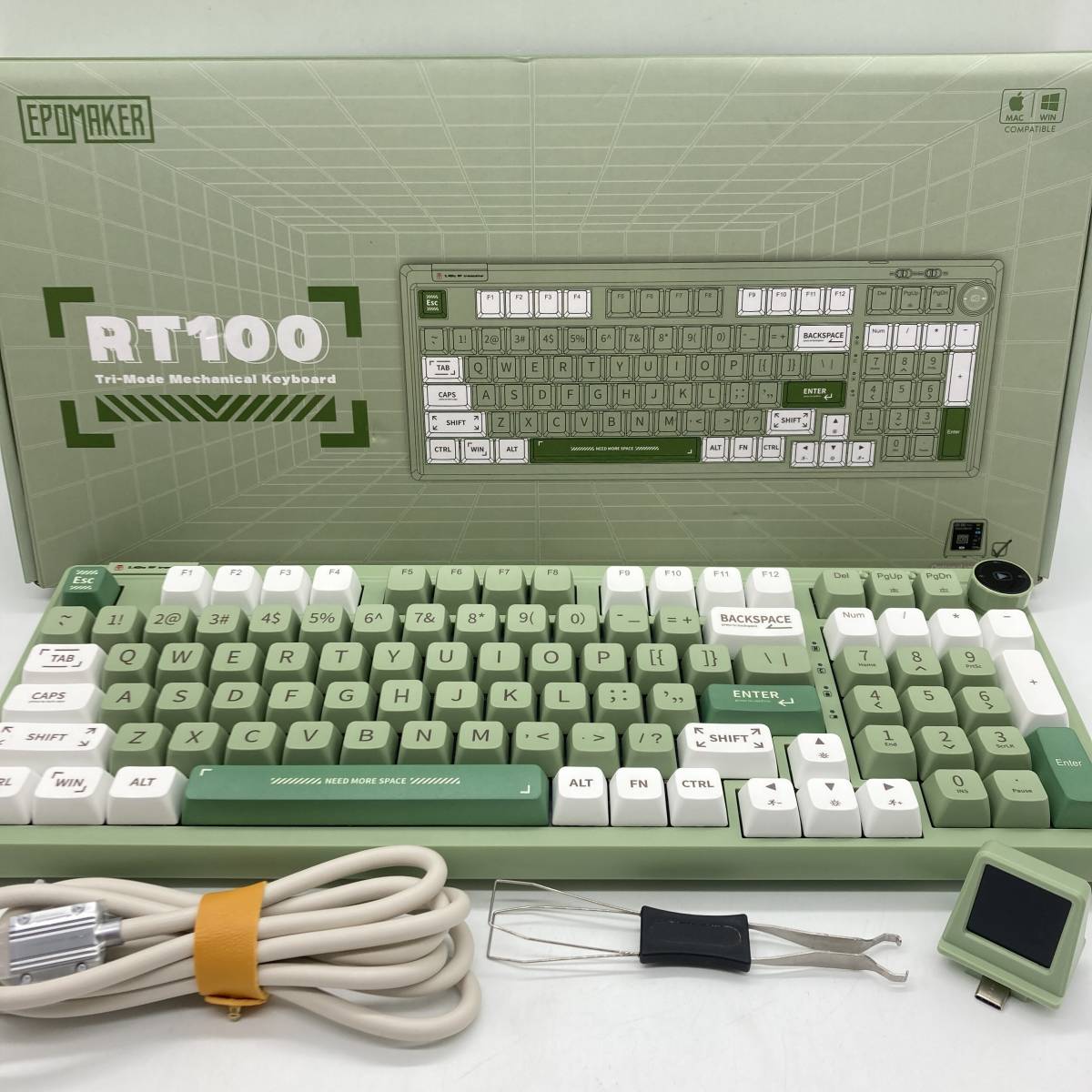 訳あり】EPOMAKER RT100 97キー ゲーミングキーボード 訳あり】EPOMAKER RT100 97キー ゲーミングキーボード