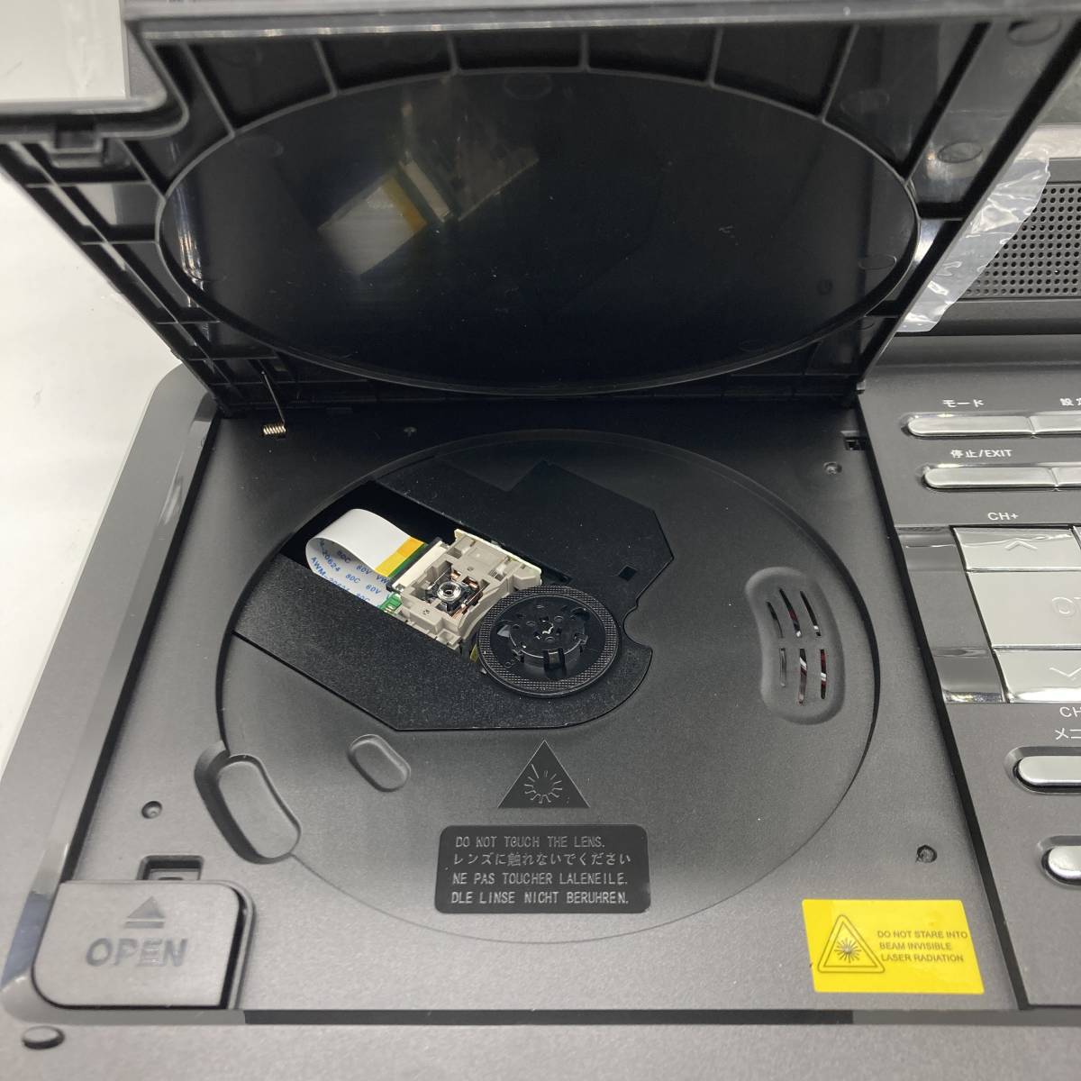 10インチ フルセグ搭載 ポータブル DVDプレーヤー l-2414 - 映像機器