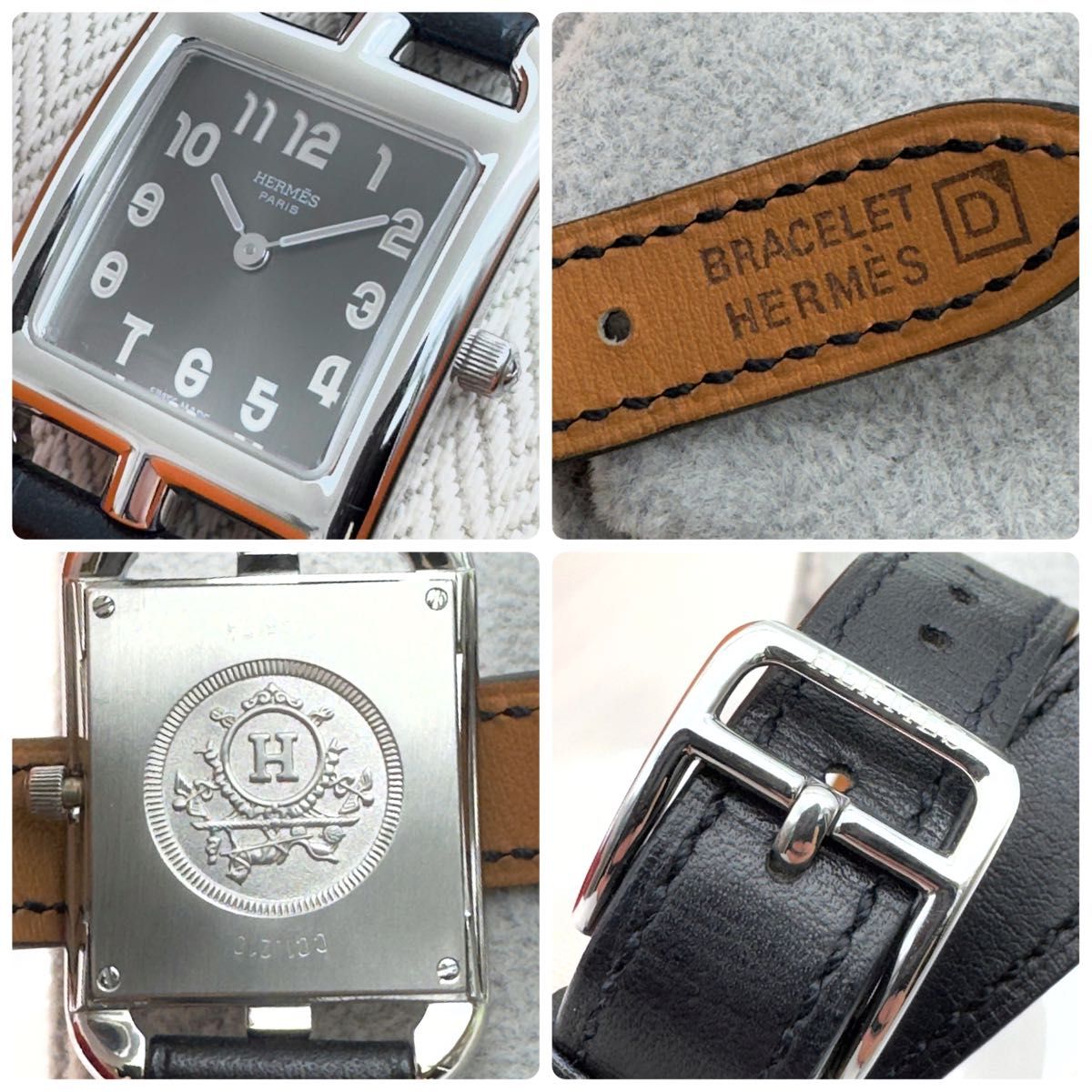 未使用級 HERMES エルメス ケープコッド ドゥブルトゥール 未使用級 HERMES エルメス ケープコッド ドゥブルトゥール