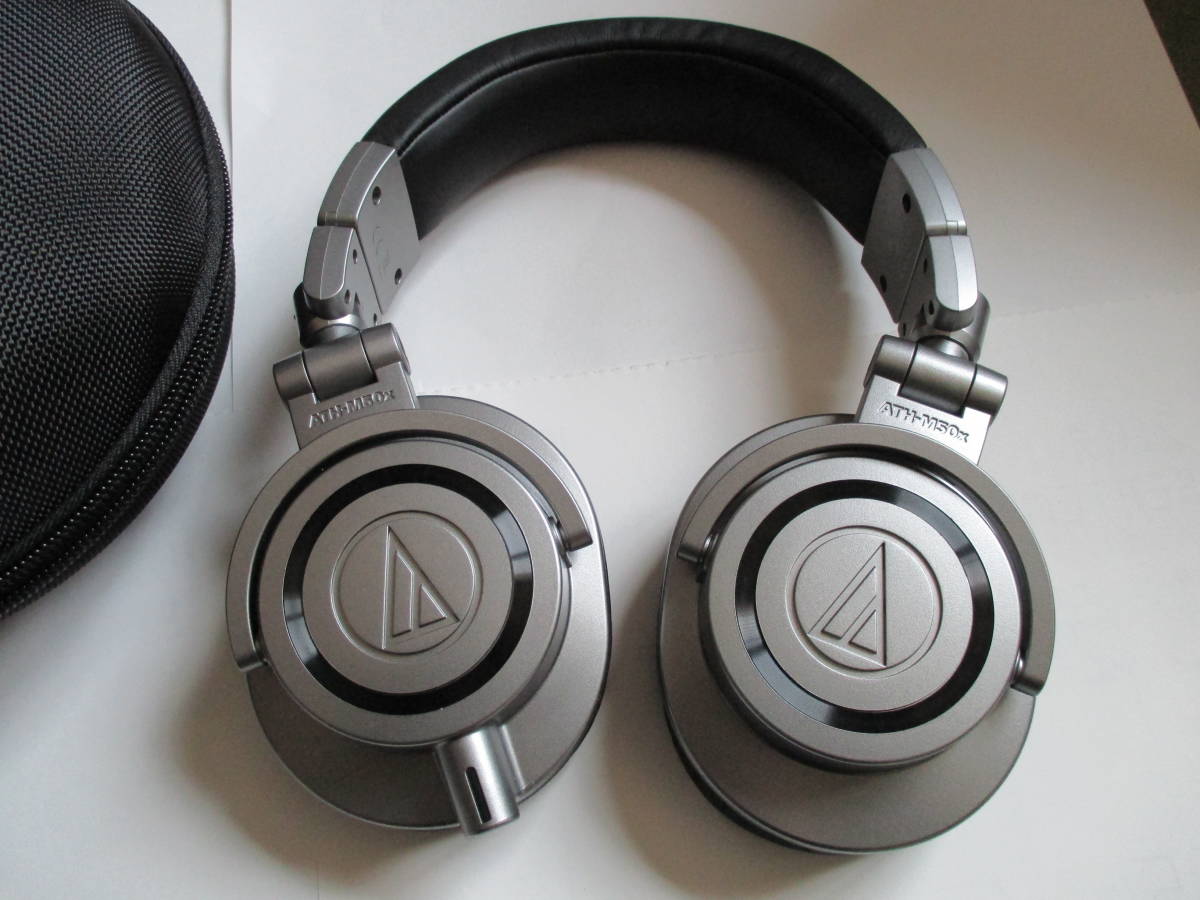オーディオテクニカ ATH-M50xGM 限定カラー ガンメタリック オーディオテクニカ ATH-M50xGM 限定カラー ガンメタリック