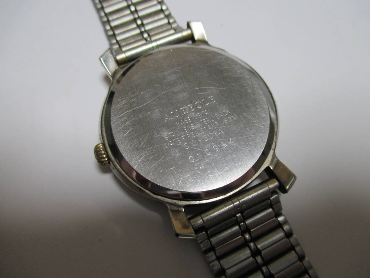 AUREOLE オレオール SW-305M メンズ腕時計