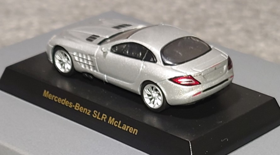 京商1/64 サークルKサンクス メルセデスベンツ SLR McLaren シルバー_画像3