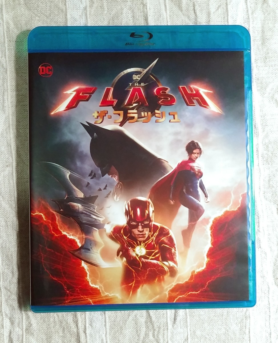 映画 ザ・フラッシュ Blu-ray ケース付　DVDなし　バットマン　DCコミックス_画像1