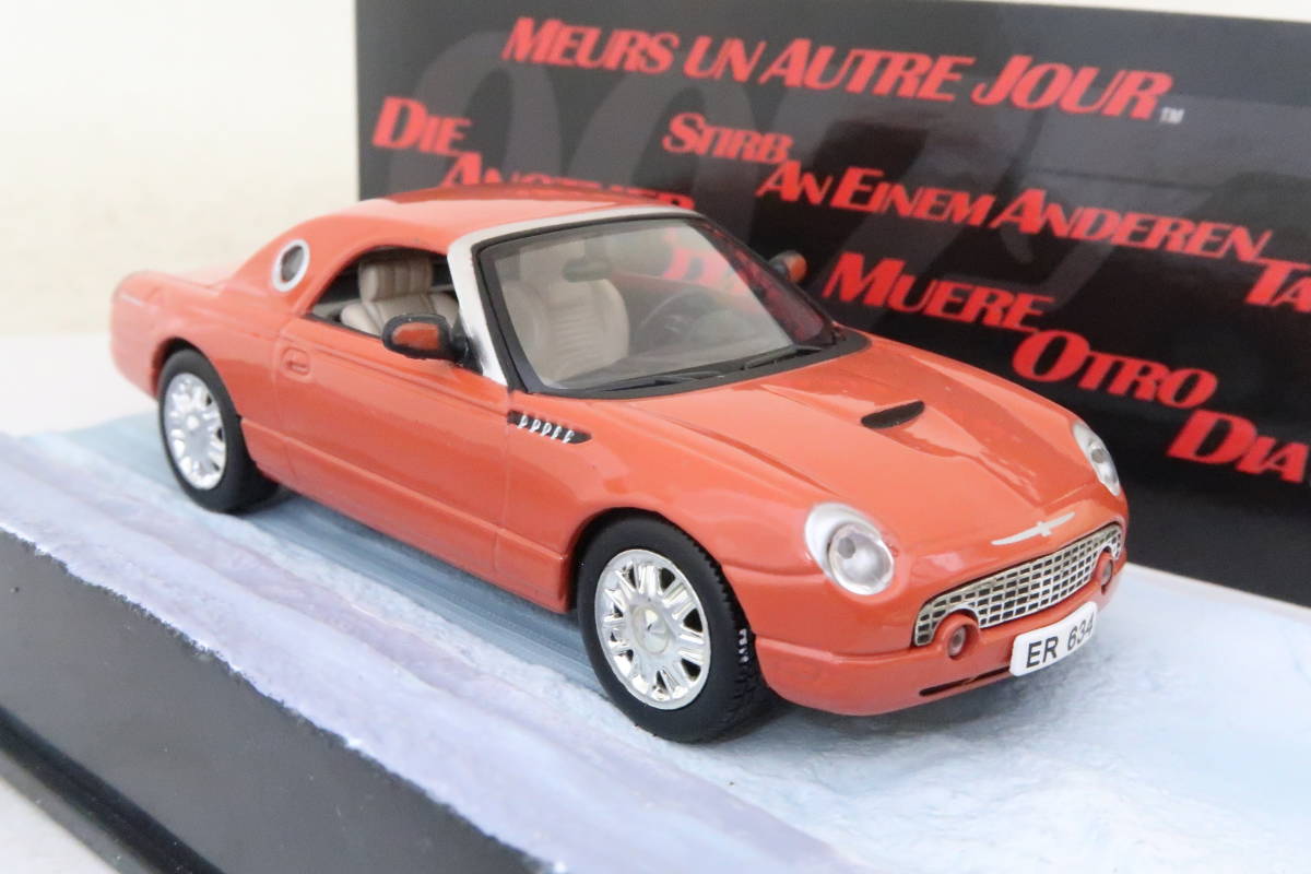 Altaya JAMES BOND 007 FORD THUNDERBIRD DIE ANOTHER DAY サンダーバード ジェームスボンド劇中車 1/43 ニレレ_画像3