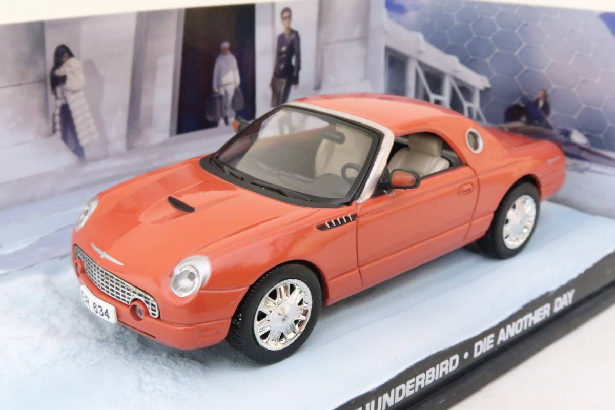 Altaya JAMES BOND 007 FORD THUNDERBIRD DIE ANOTHER DAY サンダーバード ジェームスボンド劇中車 1/43 ニレレ_画像1