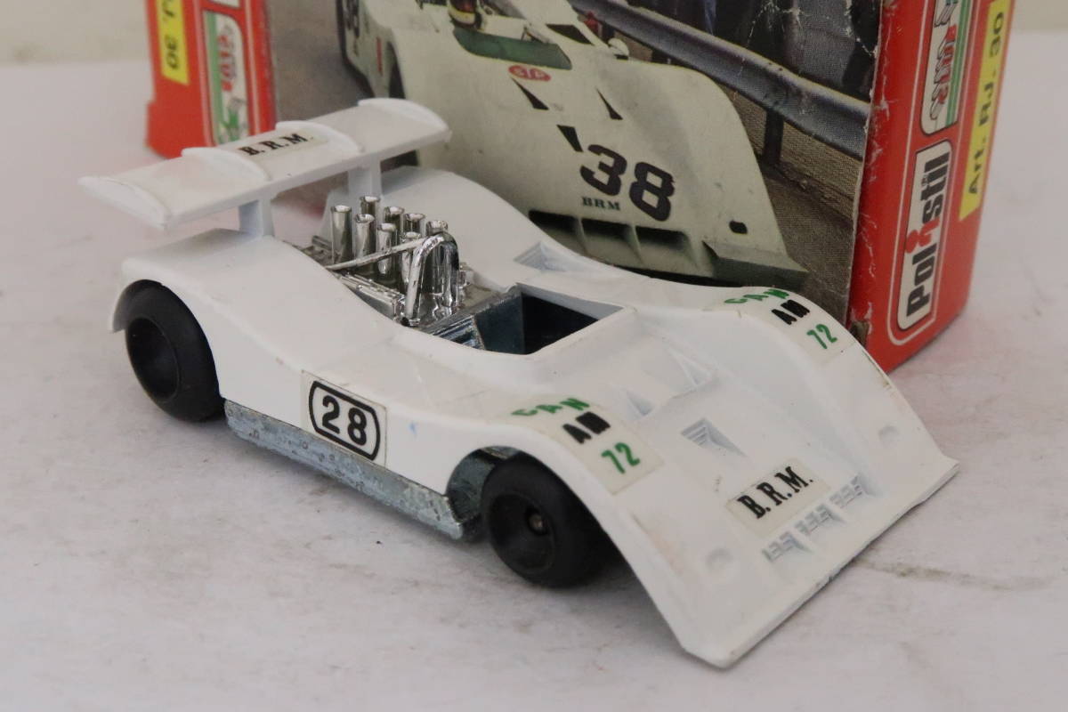 Polistil BRM P.154 CAN-AM カンナム 箱付 1/55? イタリア製 サレ_画像3