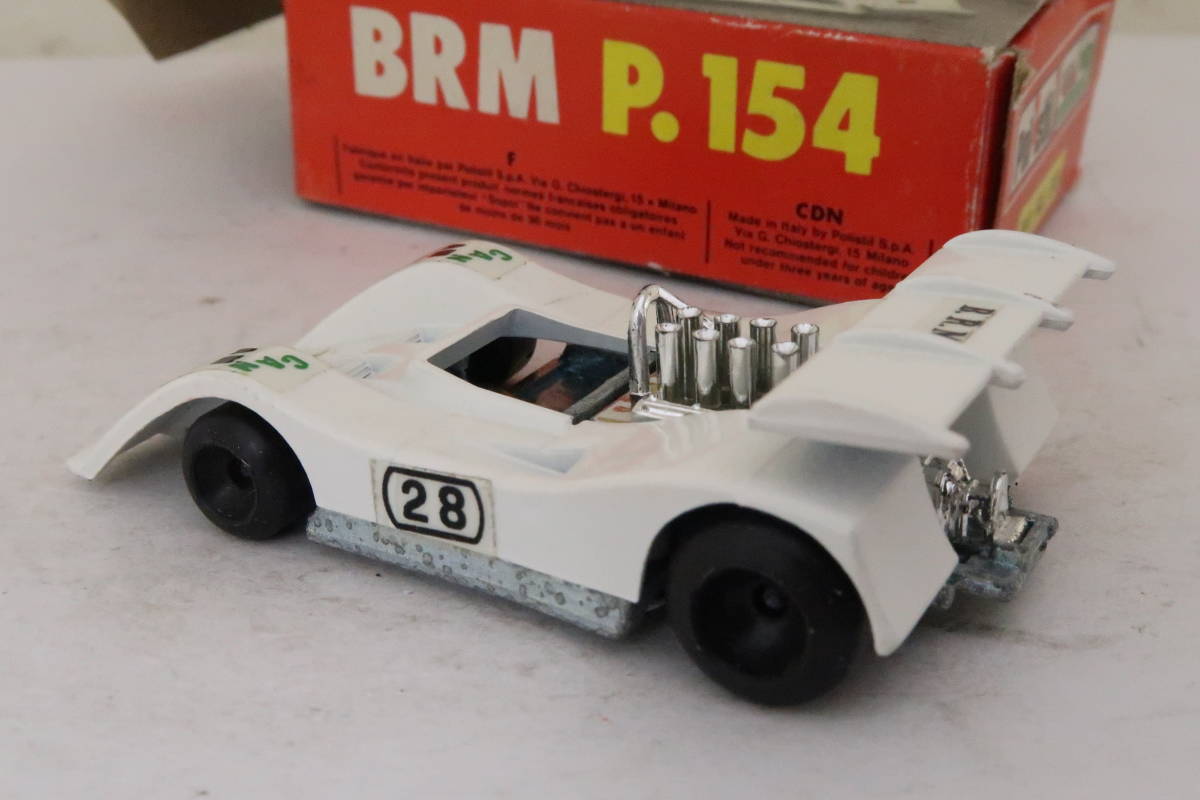 Polistil BRM P.154 CAN-AM カンナム 箱付 1/55? イタリア製 サレ_画像4