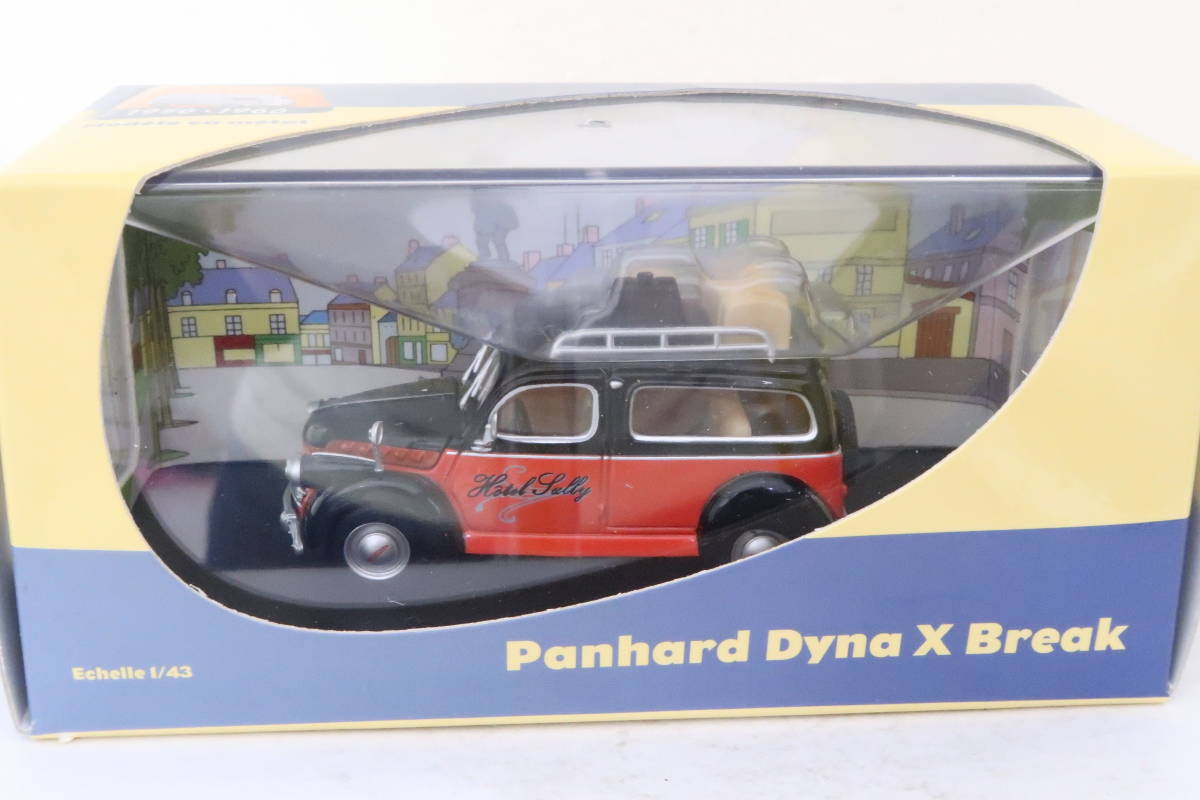 ATLAS Panhard Dyna X Break Hotel パナール ディナ 箱付 1/43 イナレ_画像5