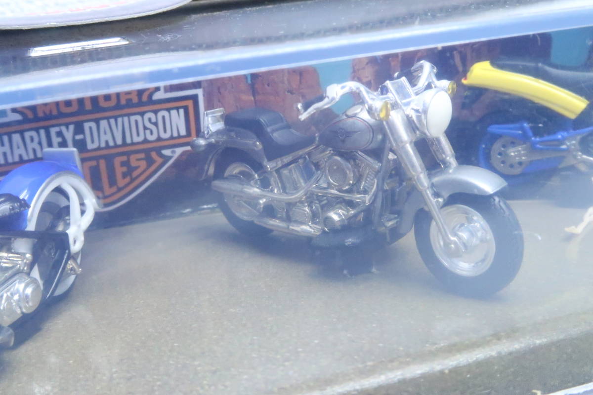 Hot-Wheels motor cycle HARLEY-DAVIDSON Rumble Road ハレーダビッドソン 4台セット 難有 ヨクレ_画像4