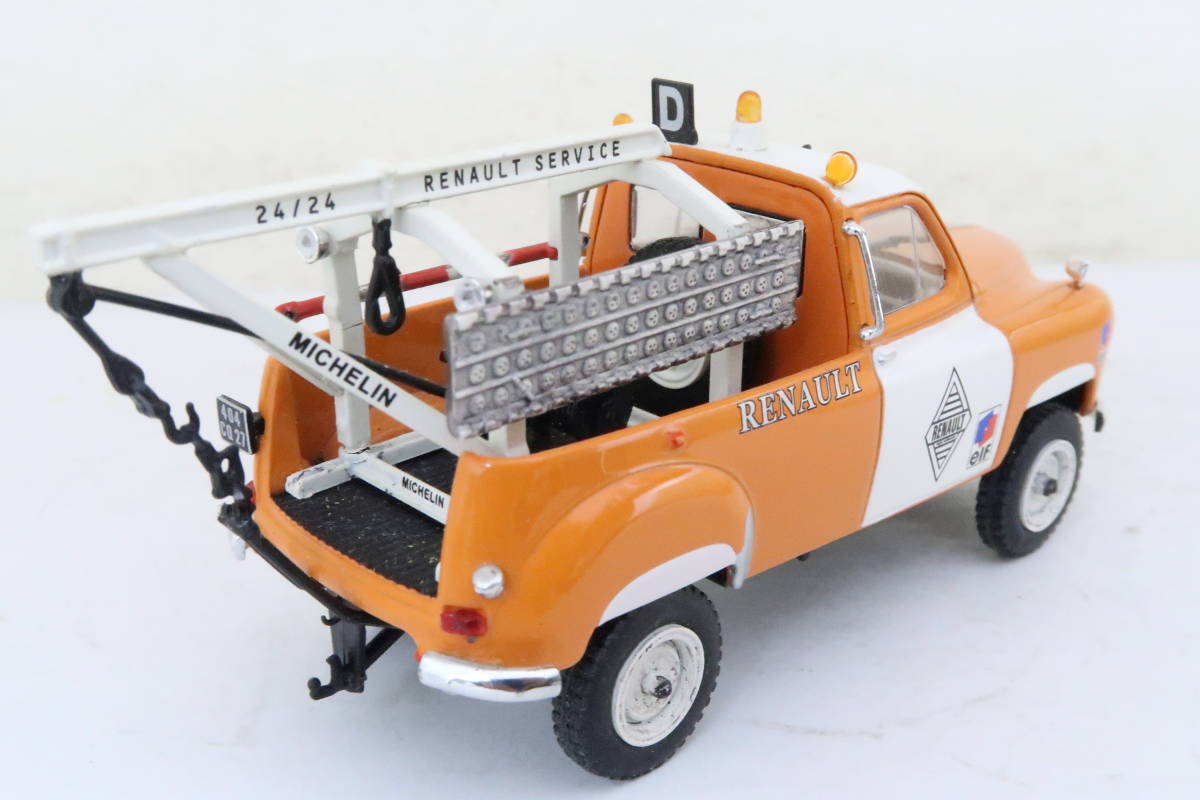 RENAULT COLORALE PICK-UP 4x4 ルノーサービスレッカー車 コロラール 欠品 箱無 1/43 イイレ_画像2