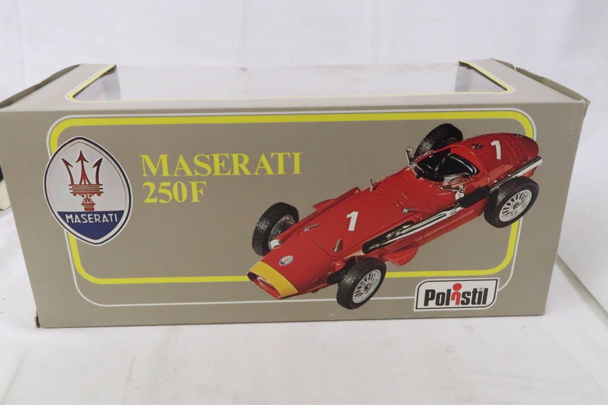 Polistil MASERATI 250F マセラティ フォーミュラー 箱付 1/16 イタリア製 ナレレ_画像8