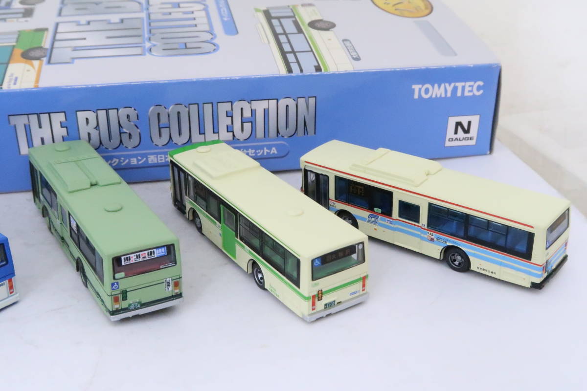 / TOMYTEC バスコレクション 西日本車体96MC 5台セット 東京/川崎/京都/大阪/佐世保 1/150 Nスケール 箱付 イレレ_画像8