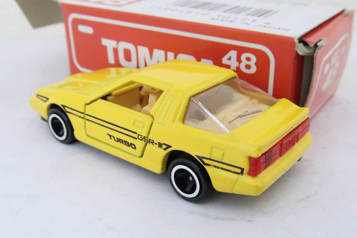 トミカ MITSUBISHI STARION 2000 TURBO 三菱 スタリオン ターボ 箱付 日本製 TOMICA ヨレ_画像4