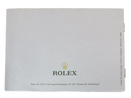 【付属品のみ】 ロレックス 時計用 純正品 Submariner Ref.16610 14060M 2002年から2009年 冊子 5個セット ROLEX_画像7