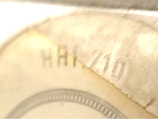 1円 エルメス Hウォッチ 腕時計 HH1.210 スクエア 白文字盤 シルバーカラー クォーツ レディース 純正ベルト HERMES_画像10