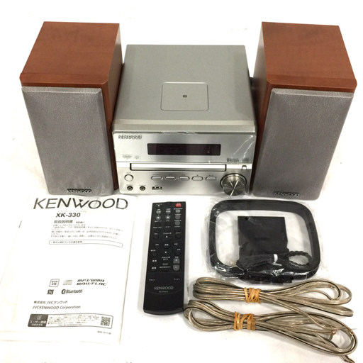 KENWOOD R-XK330 COMPACT Hi-Fi SYSTEM ミニコンポ オーディオ機器_画像1