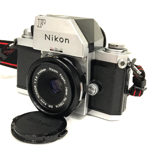 Nikon F フォトミックFTN GN Auto NIKKOR 1:2.8 45mm 一眼レフフィルムカメラ_画像1