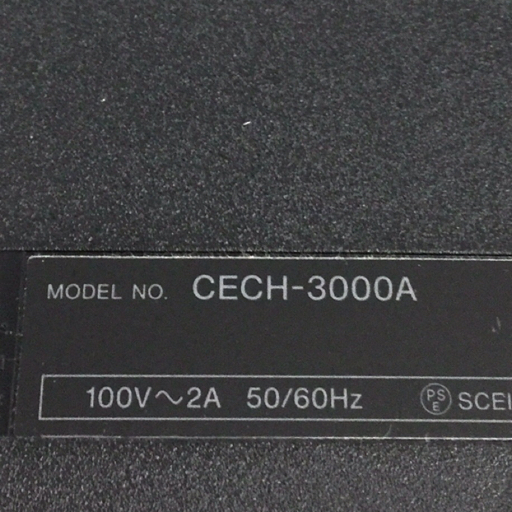 1円 SONY CECH-3000A PS3 160GB SCPH-30000 PS2 ゲーム機 2台 セット_画像9