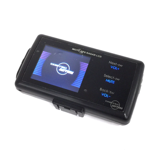 コムテック デイトナ MOTO GPS RADAR バイクレーダー 通電確認済み_画像1