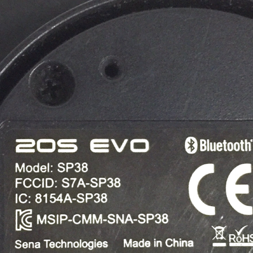 SENA 20S-EVO-01 20S EVO インターコム インカム バイク用通信機器 通電確認済み_画像4