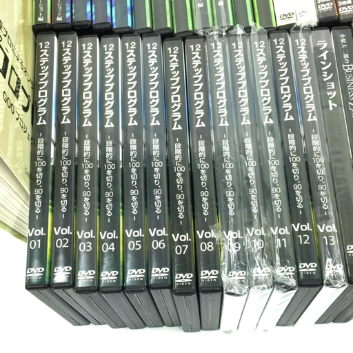Golf Live 小原大二郎のスイング 解体新書 DVD 冊子 専用バインダー 付属 まとめ セット 現状品_画像5