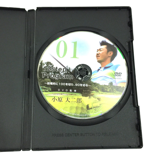 Golf Live 小原大二郎のスイング 解体新書 DVD 冊子 専用バインダー 付属 まとめ セット 現状品_画像8