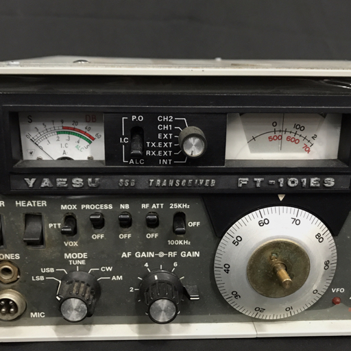 YAESU FT-101ES SSB トランシーバー 無線機 ヤエス アマチュア無線 八重洲無線_画像5