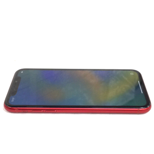 SIMフリー Apple iPhone XR 64GB A2106 MT062J/A レッド スマホ 本体 SIMロック解除済 b474_画像4