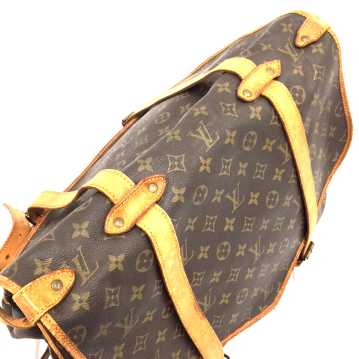 ルイヴィトン ソミュール 43 M42252 モノグラム 斜めがけ ショルダーバッグ ゴールド金具 LOUIS VUITTON_画像7