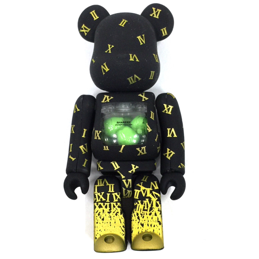 メディコム・トイ ベアブリック×シャリーフ 400％ 100％ 保存箱付き 1/6サイズ BE@RBRICK×SHAREEF_画像7