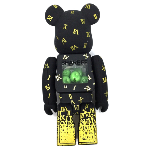 メディコム・トイ ベアブリック×シャリーフ 400％ 100％ 保存箱付き 1/6サイズ BE@RBRICK×SHAREEF_画像8