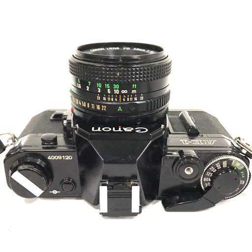 1円 Canon AE-1 LENS FD 50mm 1:1.8 一眼レフフィルムカメラ マニュアルフォーカス_画像3