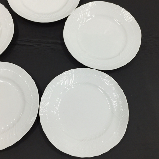 リチャードジノリ Richard Ginori ベッキオホワイト プレート 直径24㎝ 洋食器 皿 食器 計5点 セット_画像3