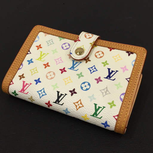 ルイヴィトン M92987 マルチカラー ポルトフォイユ ヴィエノワ ブロン 二つ折り財布 ファッション小物 LOUIS VUITTON_画像1