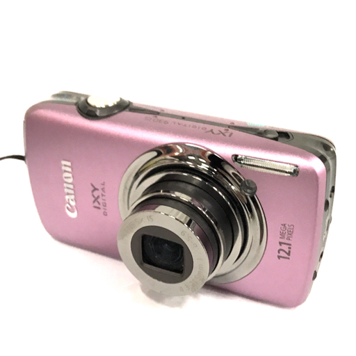 1円 Canon IXY DIGITAL 930 IS 4.3-21.5mm 1:2.8-5.9 コンパクトデジタルカメラ パープル 動作確認済み L261456_画像1