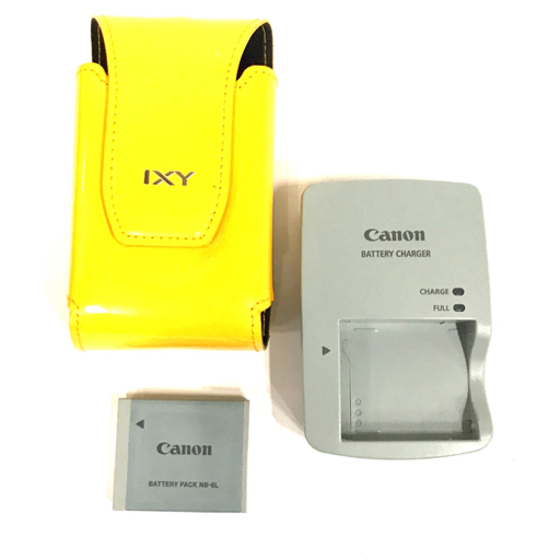 1円 Canon IXY 30 S 4.9-18.6mm 1:2.0-5.3 コンパクトデジタルカメラ イエロー 動作確認済み L251330_画像8