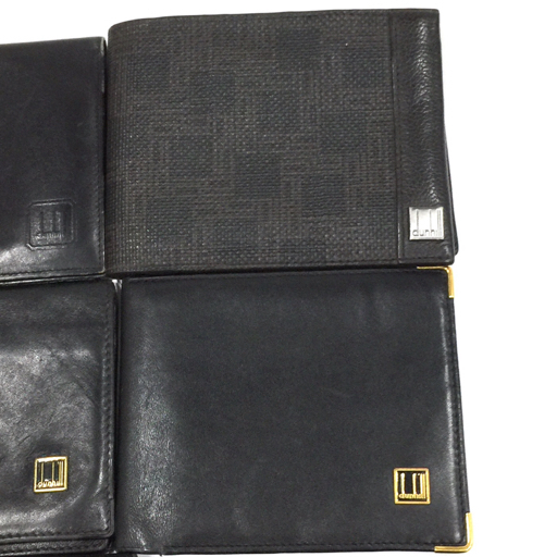 ダンヒル dunhill レザー 長財布 財布 二つ折り カードケース メンズ ブラック ファッション小物 計6点 セット_画像3