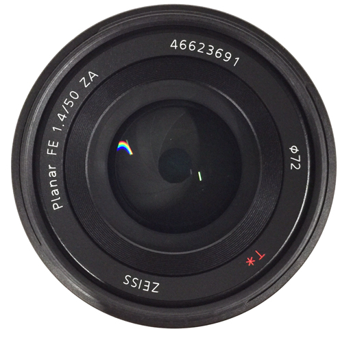 1円 SONY SEL50F14Z ZEISS Planar FE 1.4/50 ZA カメラレンズ オートフォーカス C261439-2_画像2