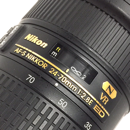 1円 Nikon N AF-S NIKKOR 24-70mm 1:2.8E ED VR カメラレンズ Fマウント オートフォーカス_画像7
