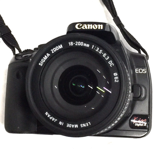 1円 Canon EOS Kiss Digital X SIGMA ZOOM 18-200mm 1:3.5-6.3 DC