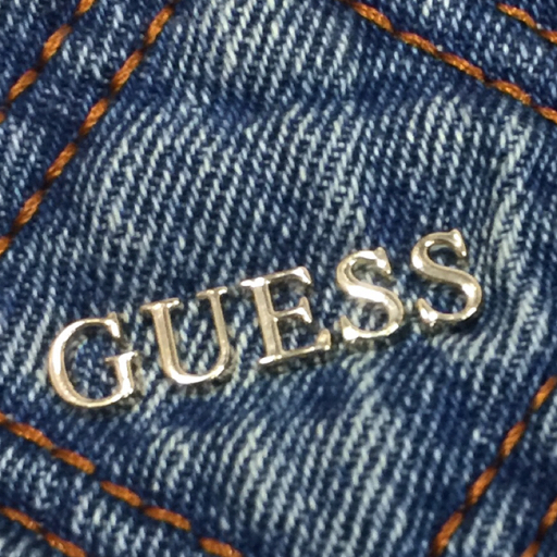 GUESS PVC ロゴ ハンドバッグ / デニム キルティング ショルダーバッグ ハンドバッグ 財布 レディース 計4点 セット_画像10